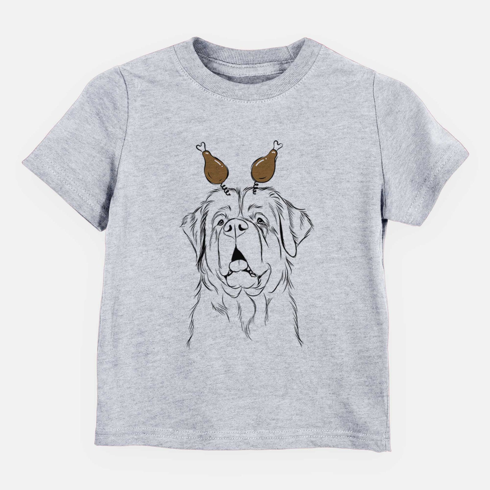 Thanksgiving Atlas the Saint Bernard - Kids/Youth/Toddler Shirt