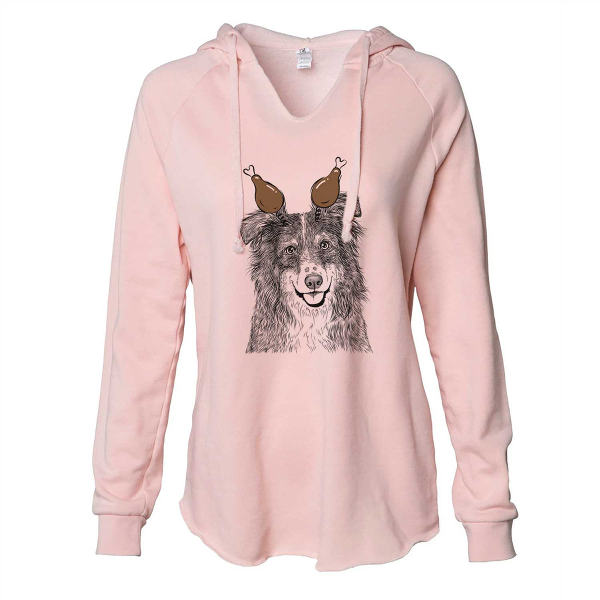 Thanksgiving Aushe the Australian Shepherd - Cali Wave Hooded Sweatshirt