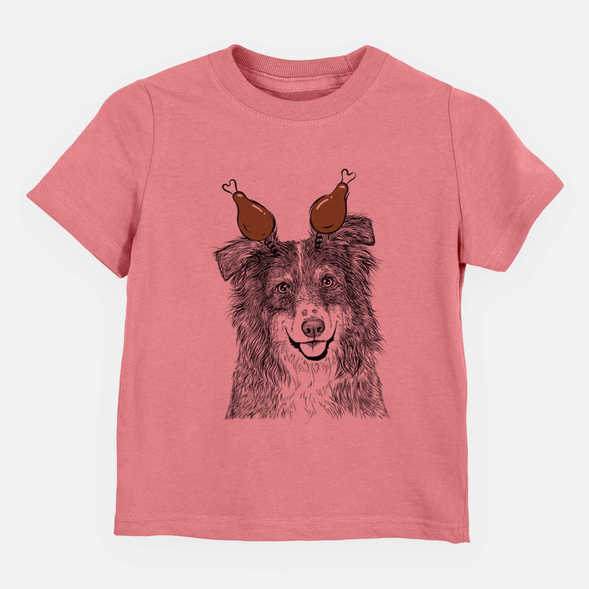 Thanksgiving Aushe the Australian Shepherd - Kids/Youth/Toddler Shirt