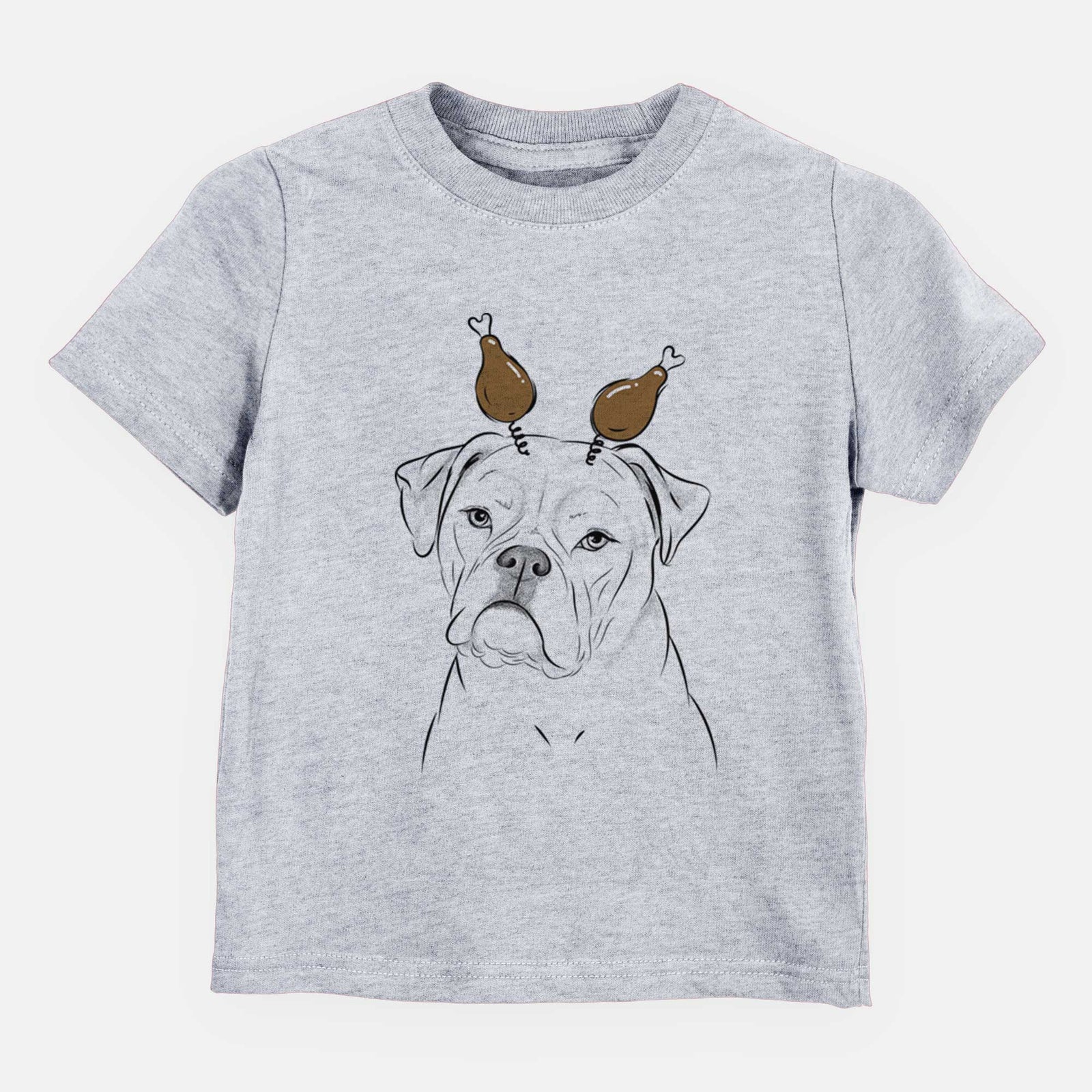 Thanksgiving Babe the AmericanBulldog - Kids/Youth/Toddler Shirt