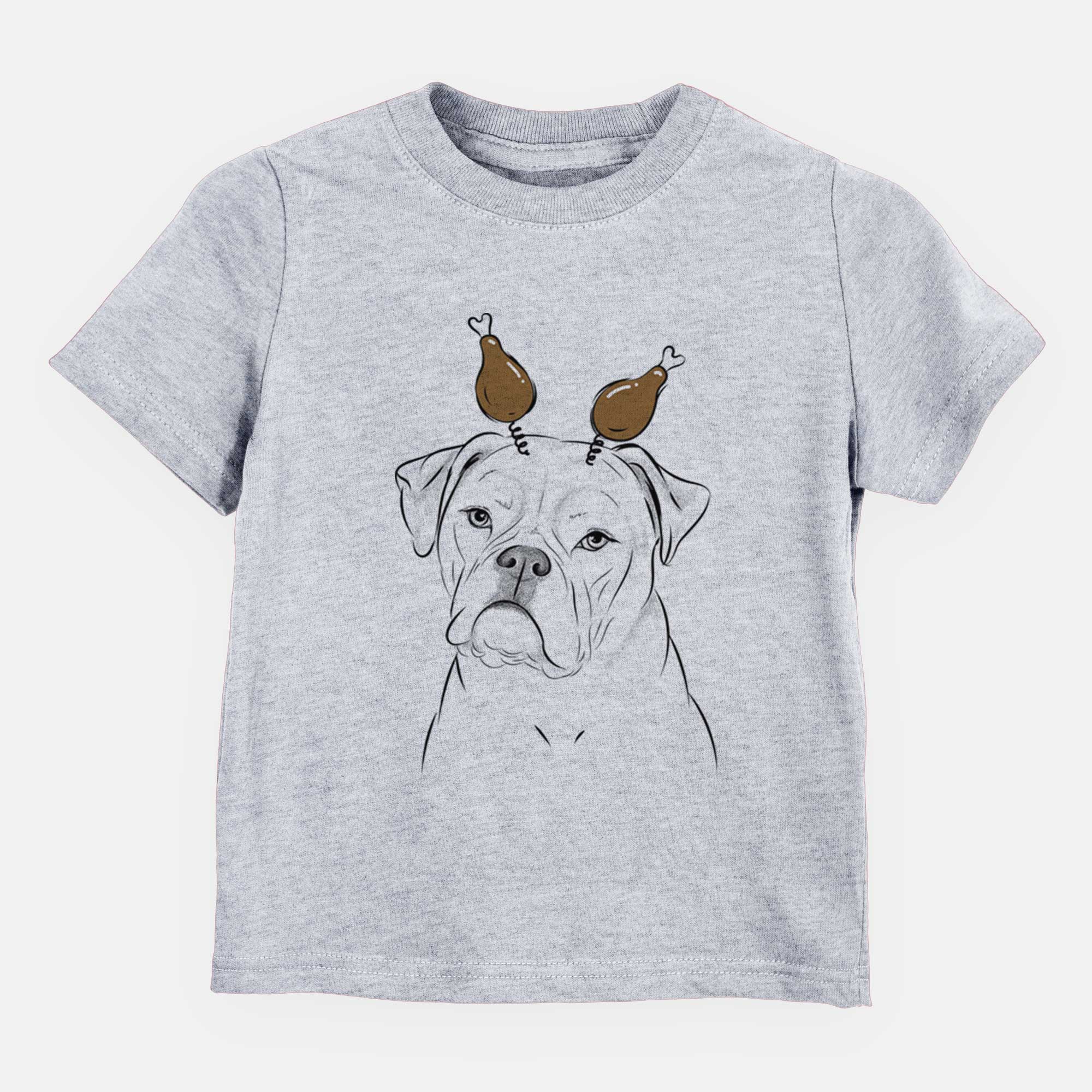 Thanksgiving Babe the AmericanBulldog - Kids/Youth/Toddler Shirt