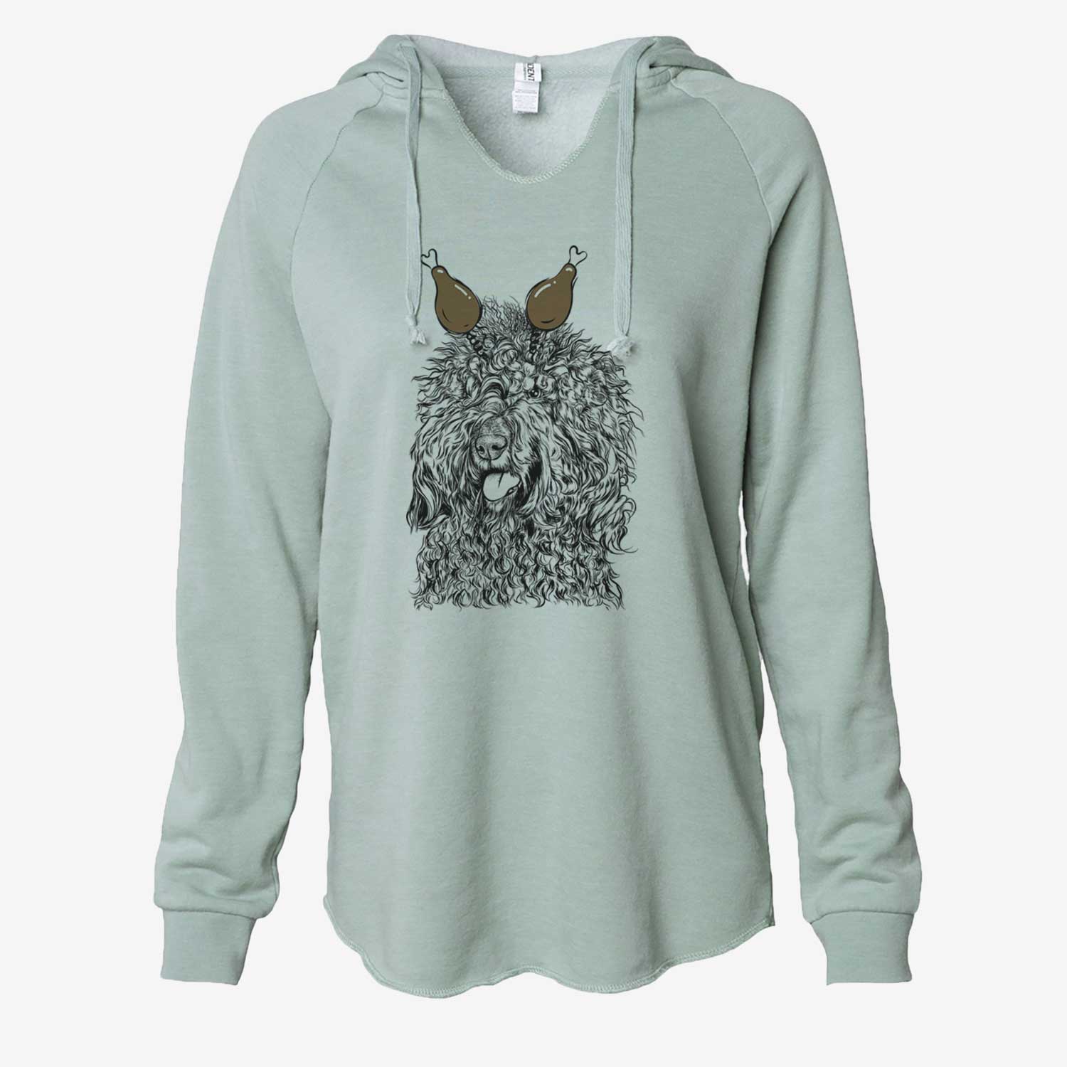 Thanksgiving Babs the Barbet - Cali Wave Hooded Sweatshirt