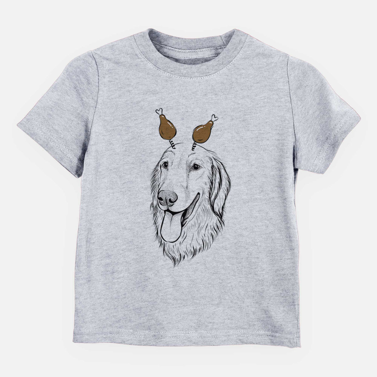 Thanksgiving Bailey the Golden Retriever - Kids/Youth/Toddler Shirt