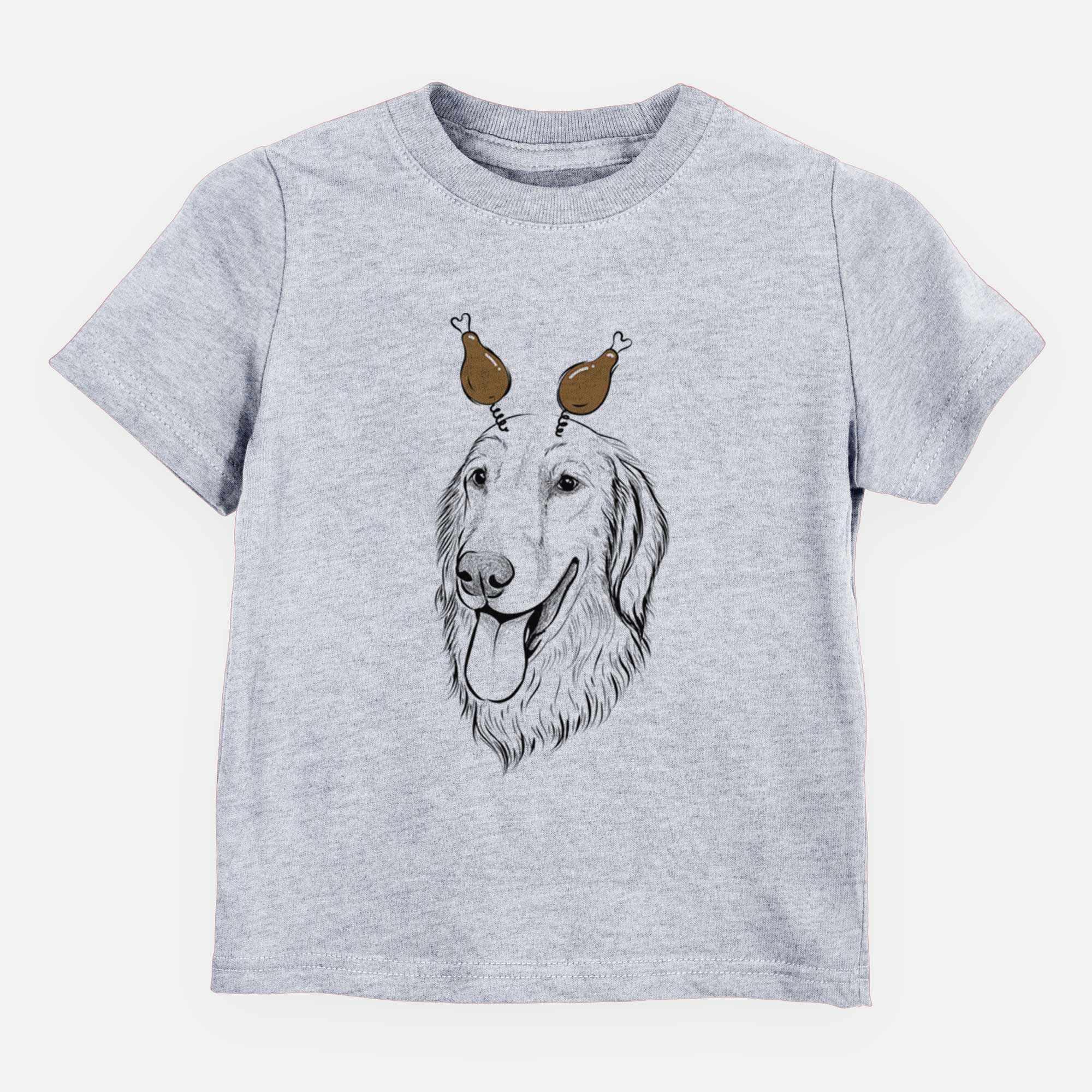 Thanksgiving Bailey the Golden Retriever - Kids/Youth/Toddler Shirt