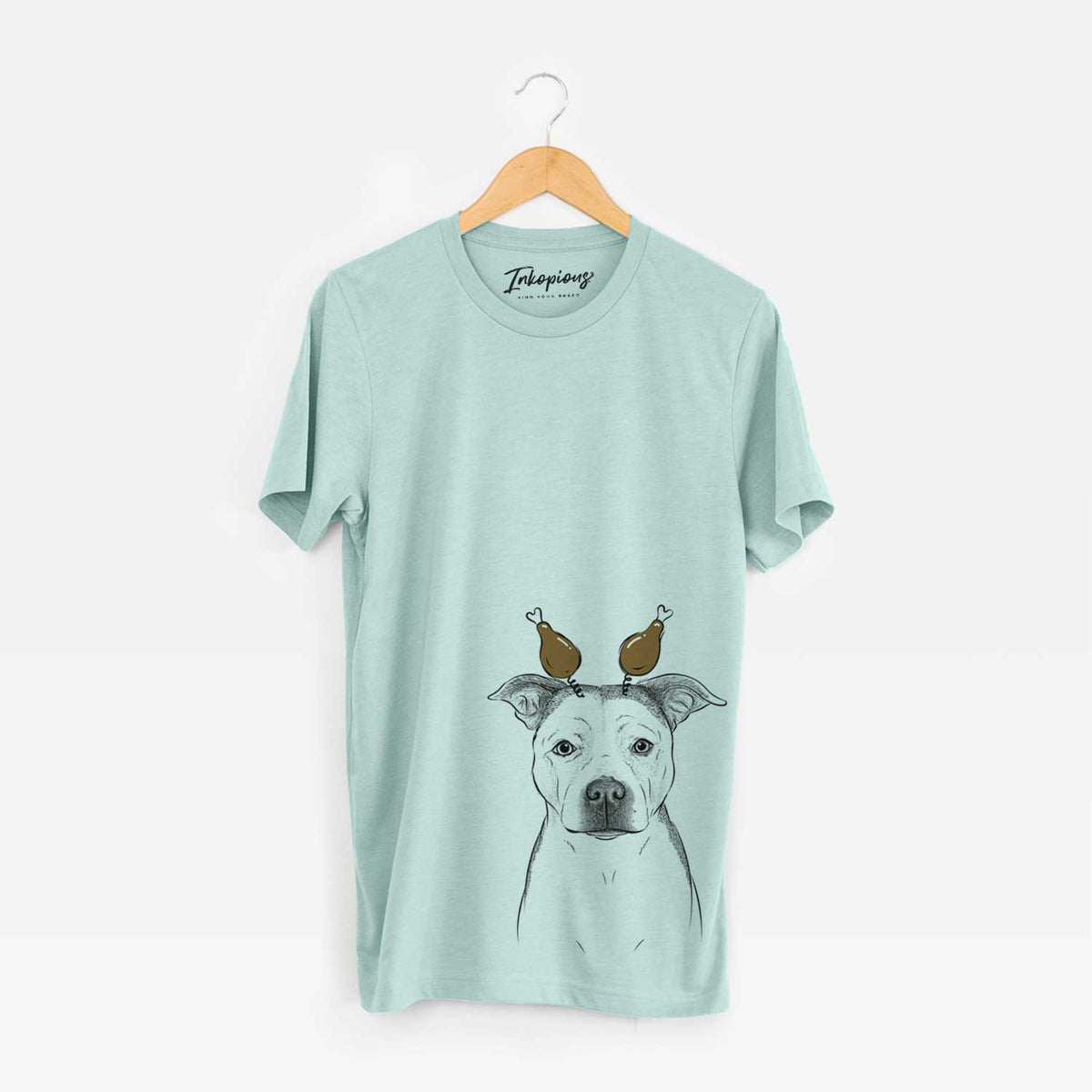 Thanksgiving Bailey the Pitbull - Unisex Crewneck