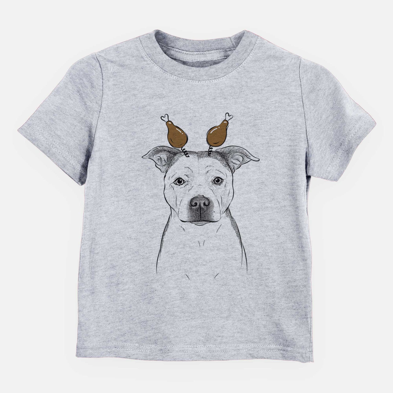 Thanksgiving Bailey the Pitbull - Kids/Youth/Toddler Shirt