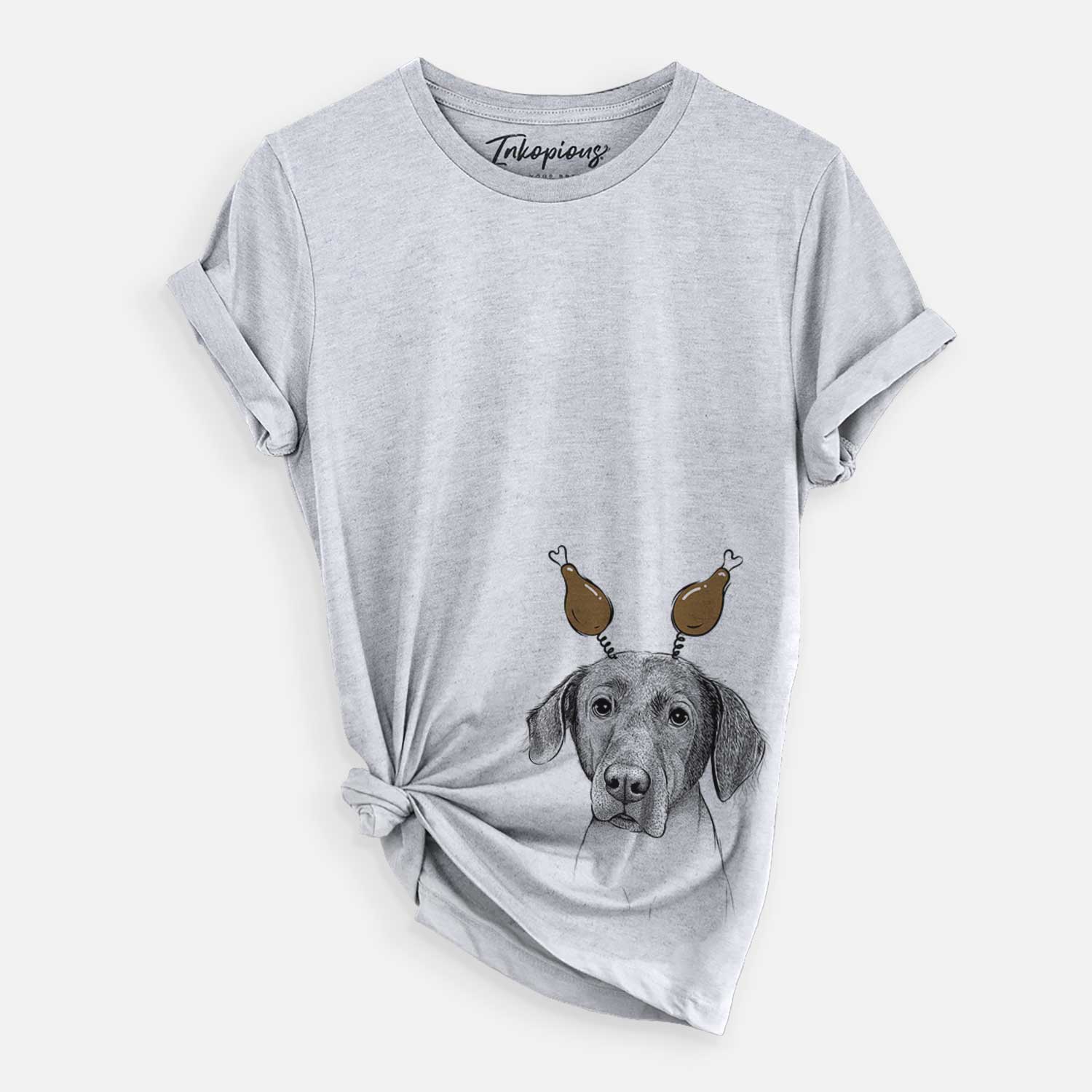 Thanksgiving Baldwin the Mixed Breed - Unisex Crewneck