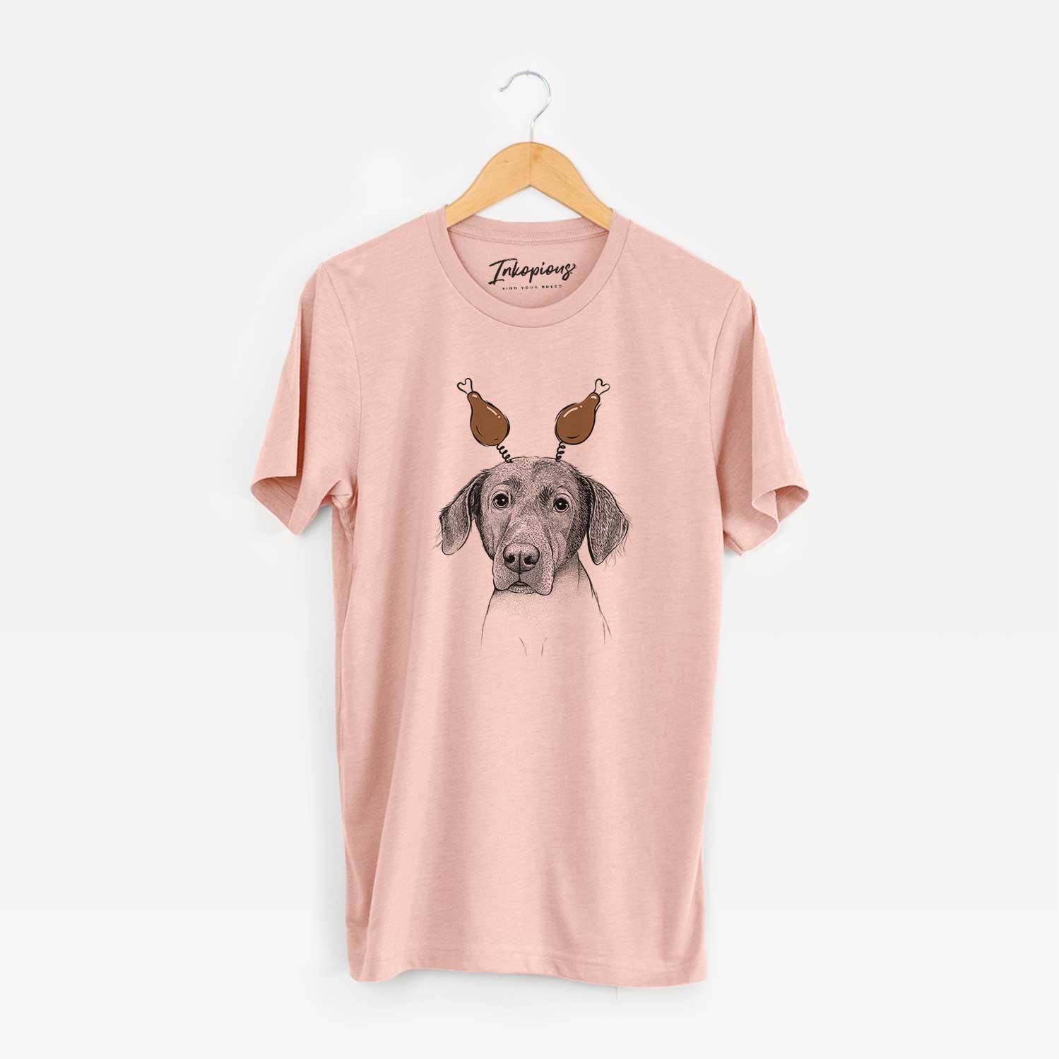 Thanksgiving Baldwin the Mixed Breed - Unisex Crewneck