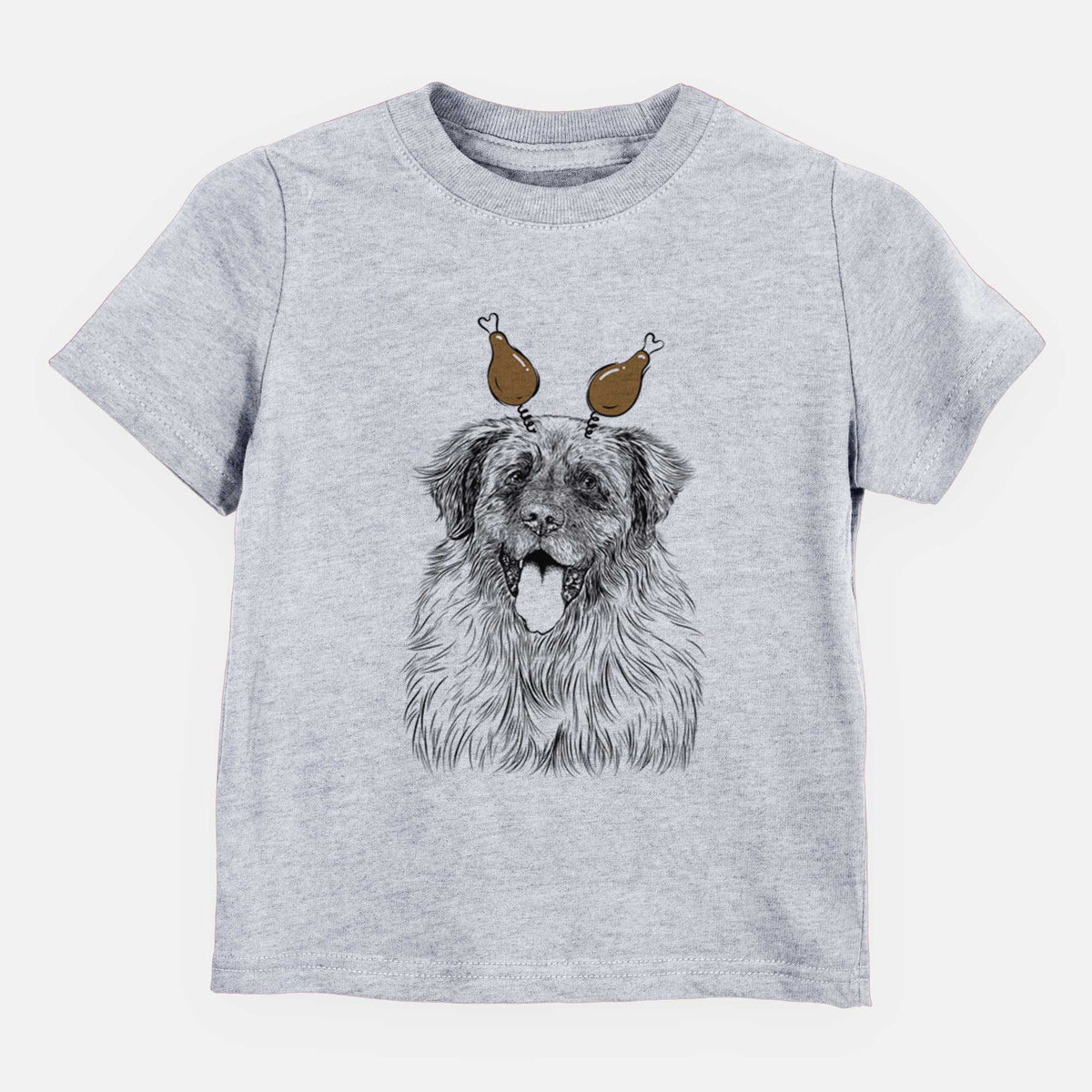 Thanksgiving Bamboo the Leonberger - Kids/Youth/Toddler Shirt