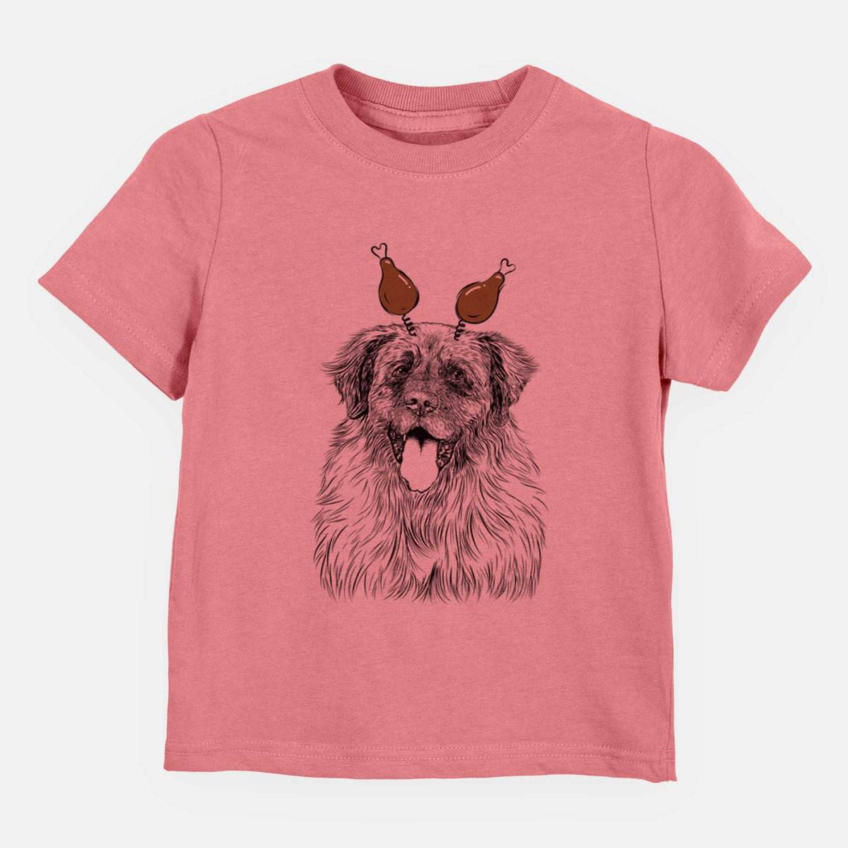 Thanksgiving Bamboo the Leonberger - Kids/Youth/Toddler Shirt