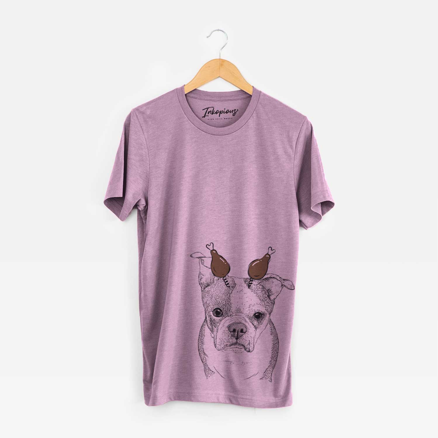 Thanksgiving Bandit the Boston Terrier - Unisex Crewneck