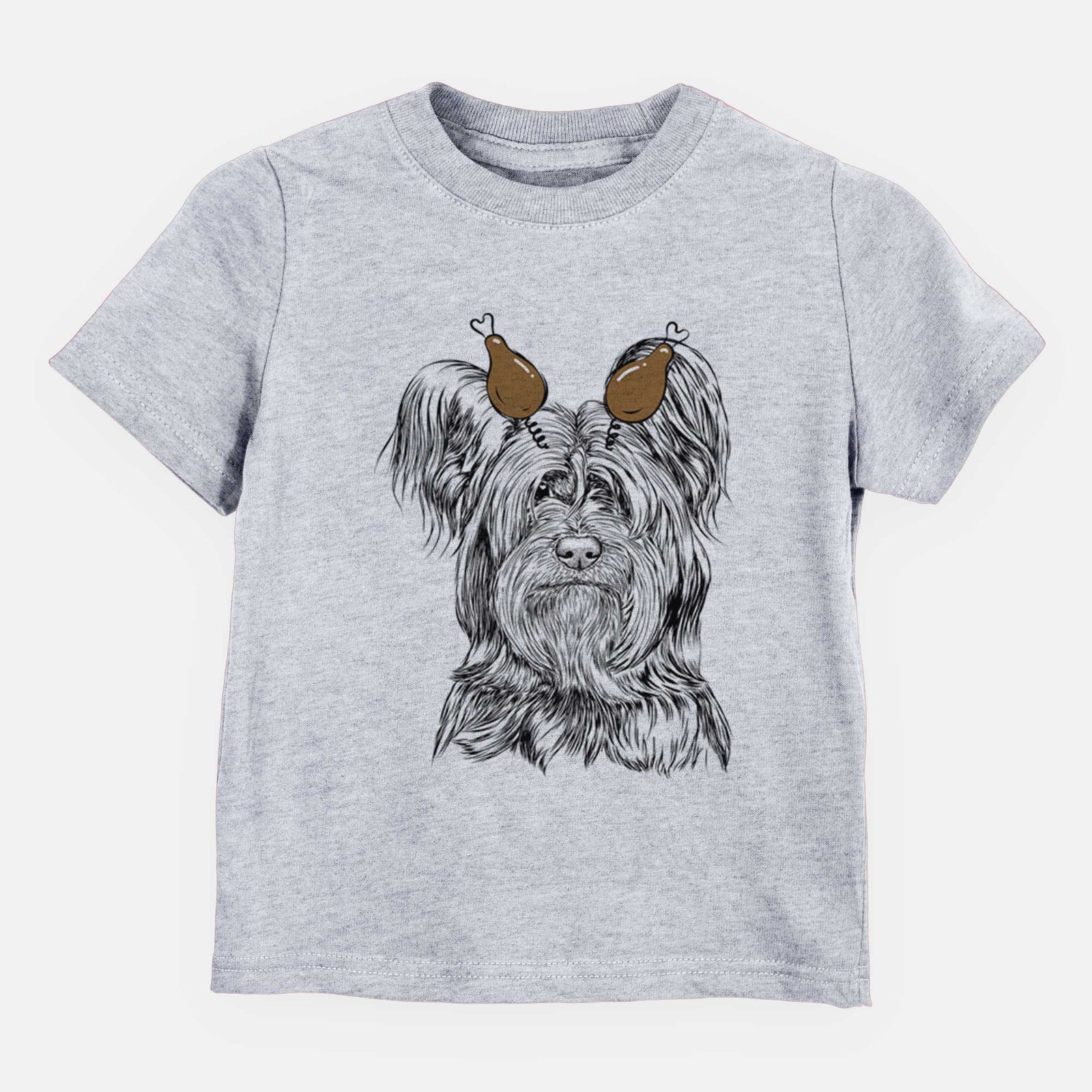 Thanksgiving Bandit the Skye Terrier - Kids/Youth/Toddler Shirt