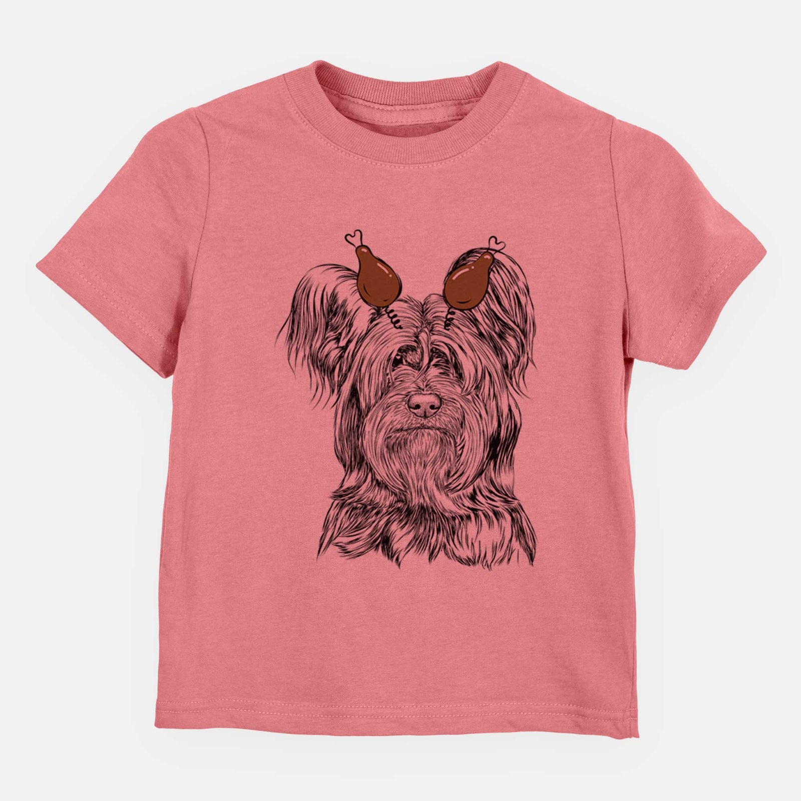 Thanksgiving Bandit the Skye Terrier - Kids/Youth/Toddler Shirt