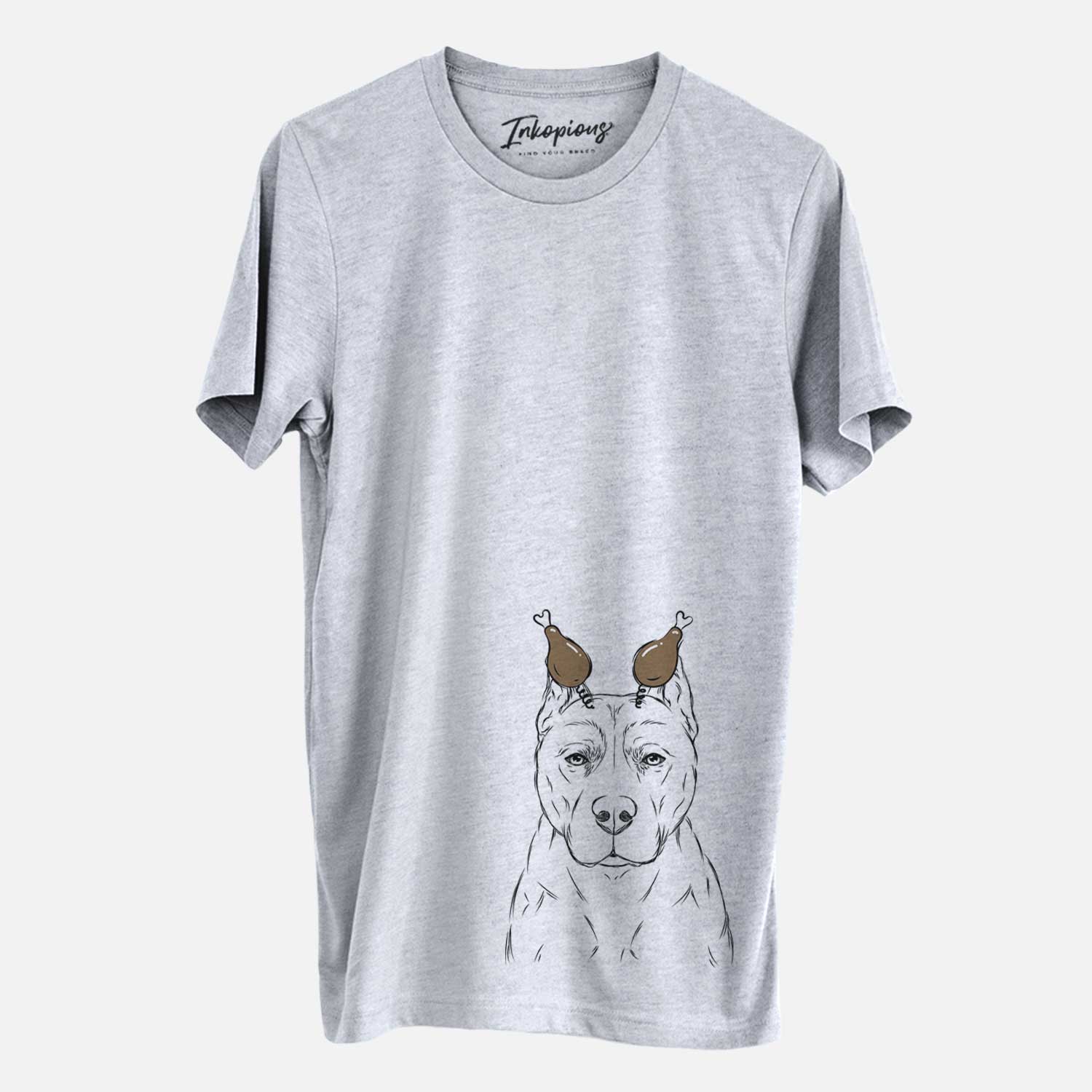 Thanksgiving Bane the Pitbull Mix - Unisex Crewneck