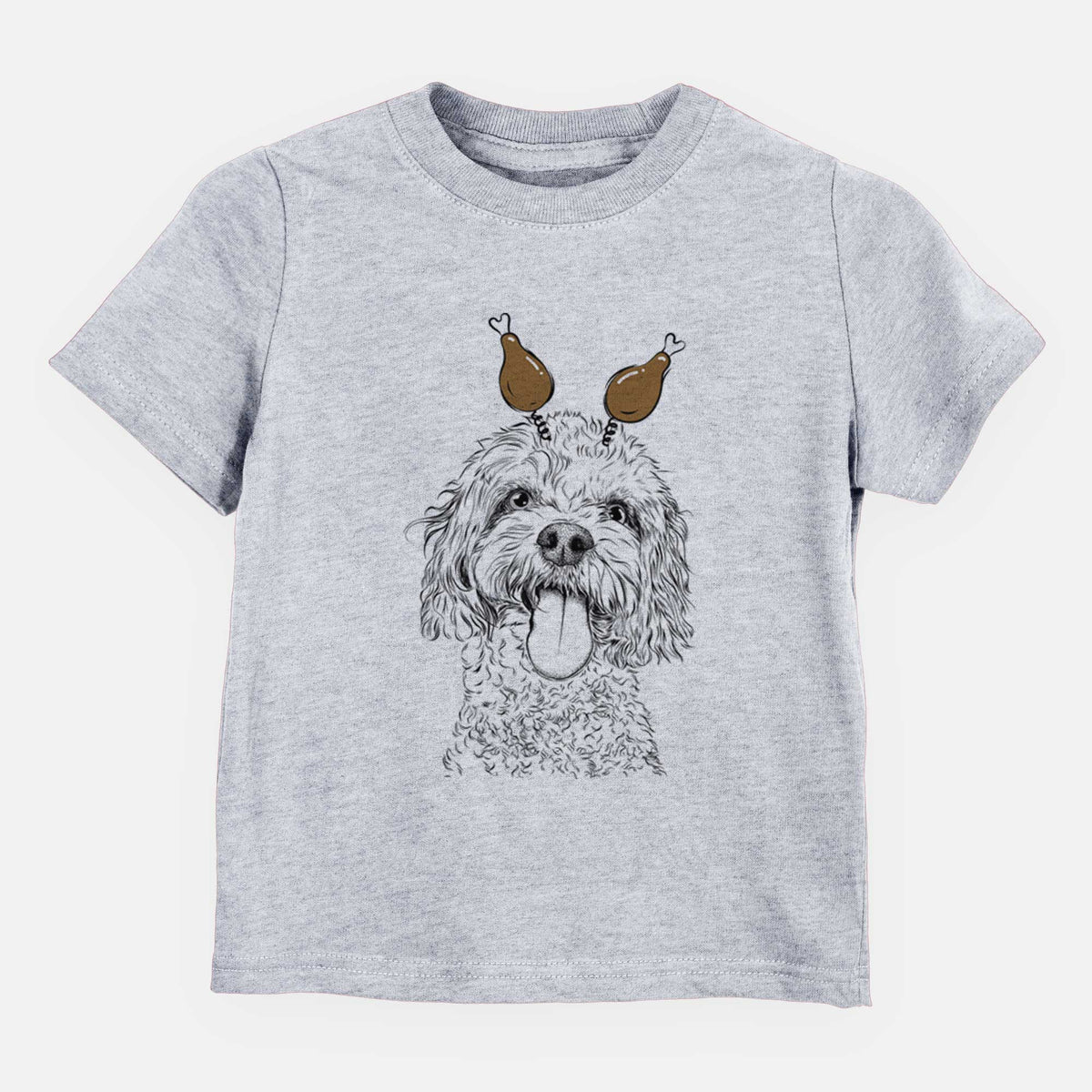 Thanksgiving Barney the Cavachon - Kids/Youth/Toddler Shirt