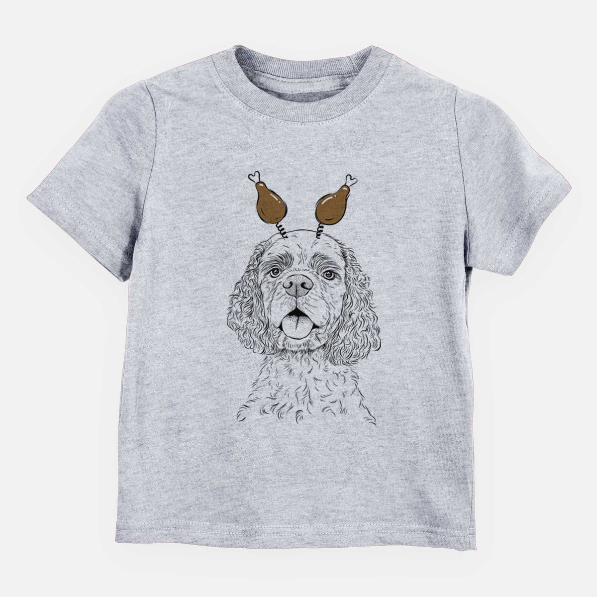 Thanksgiving Baxter the American Cocker Spaniel - Kids/Youth/Toddler Shirt