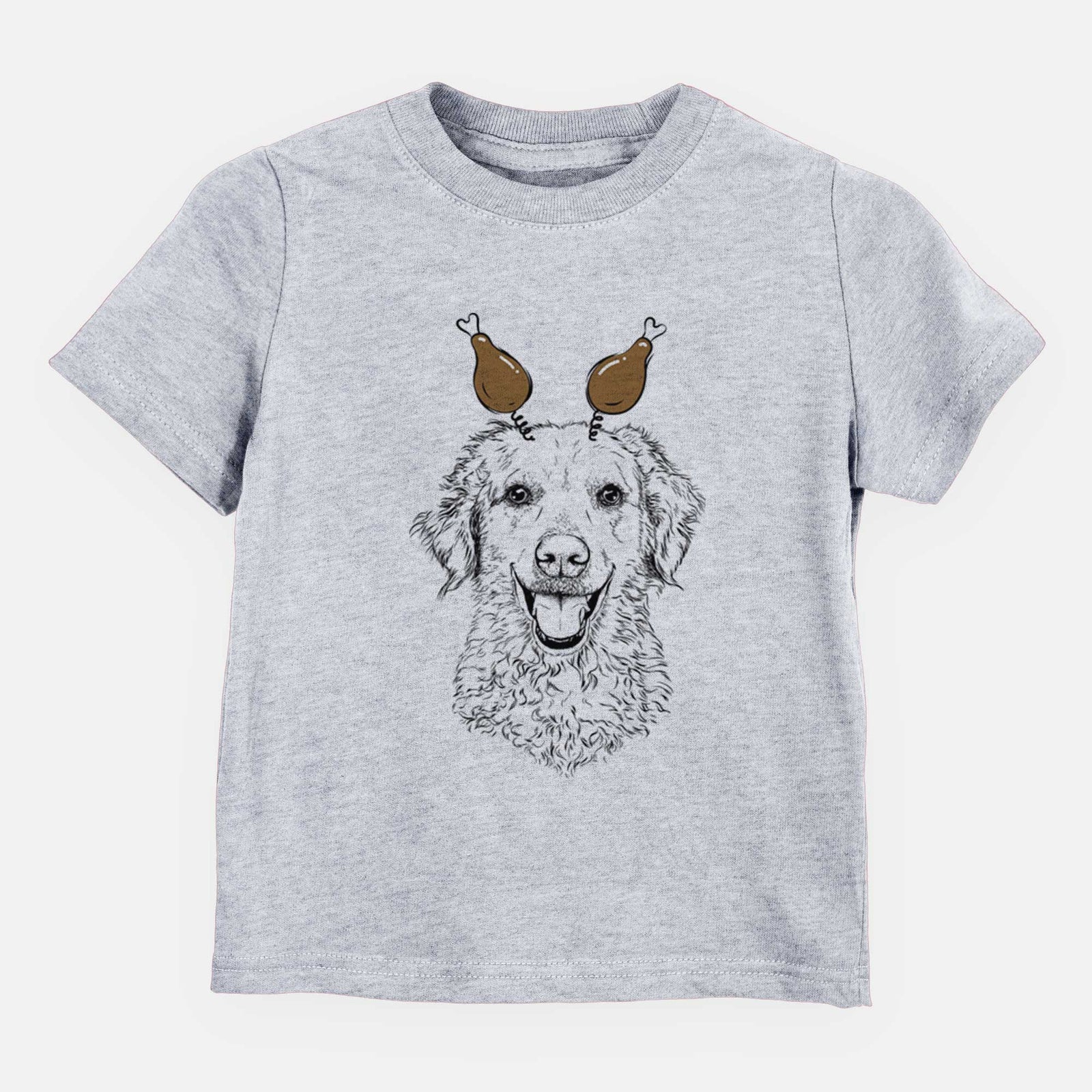 Thanksgiving Bella Bean the Goldendoodle - Kids/Youth/Toddler Shirt