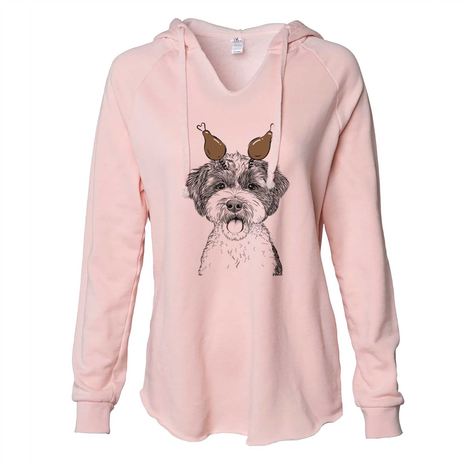 Thanksgiving Bella the Cockapoo - Cali Wave Hooded Sweatshirt