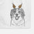 Belle the Australian Shepherd Mix Decorative Hand Towel