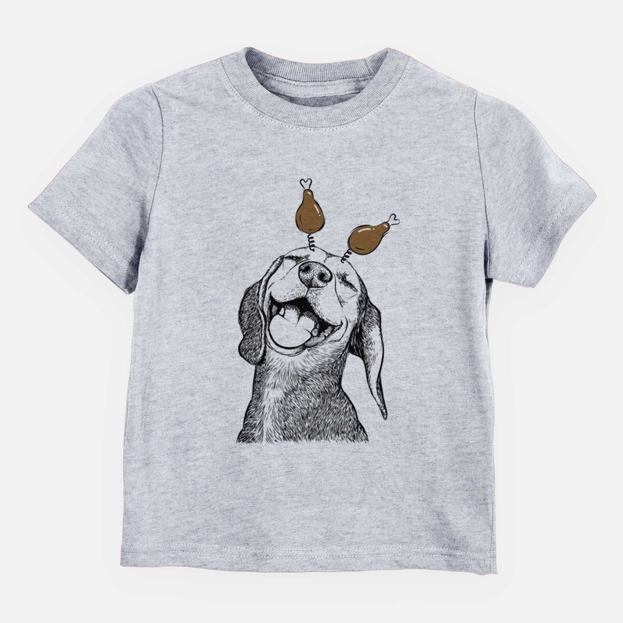 Thanksgiving Belle the Hound Mix - Kids/Youth/Toddler Shirt