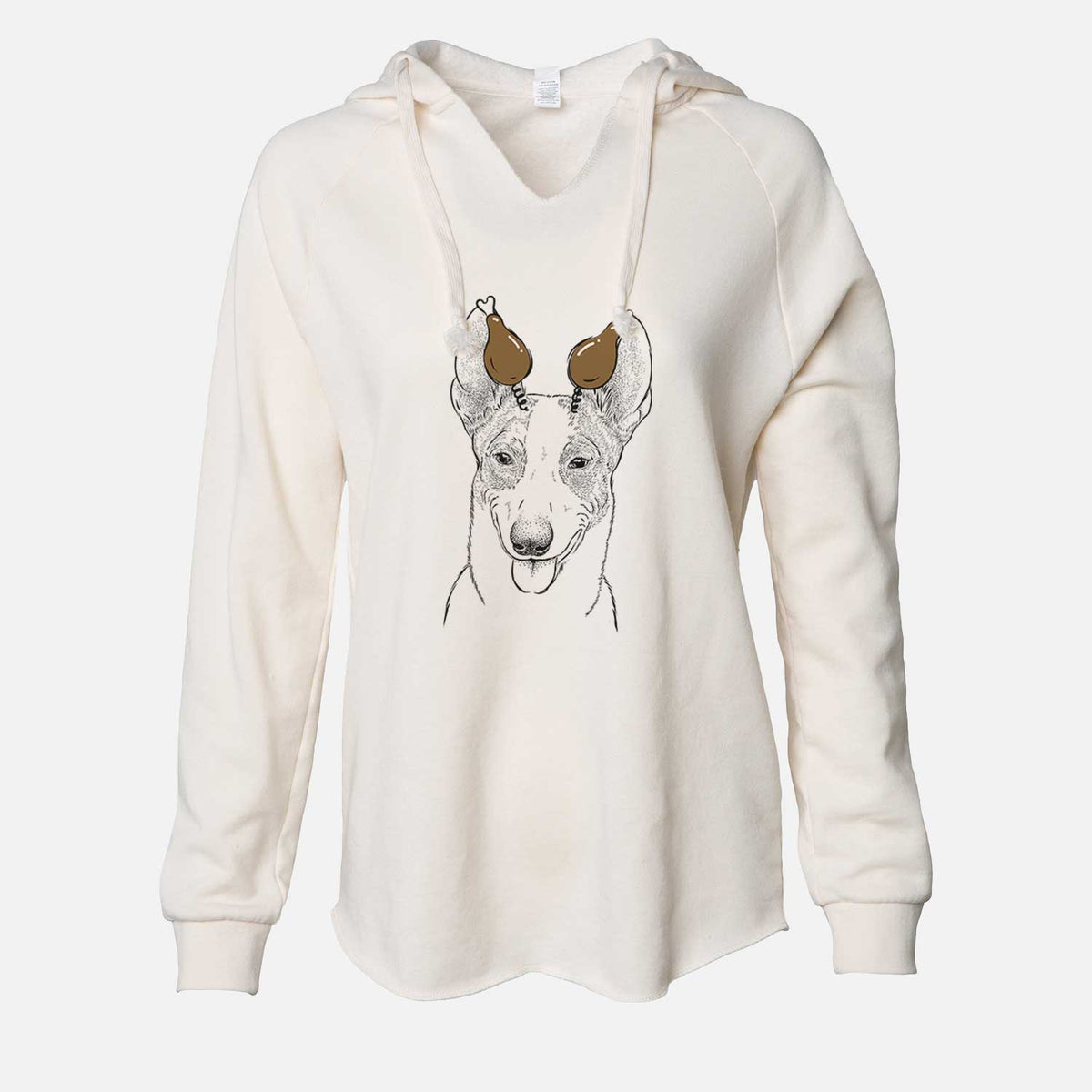 Thanksgiving Berlin the Carolina Dog - Cali Wave Hooded Sweatshirt