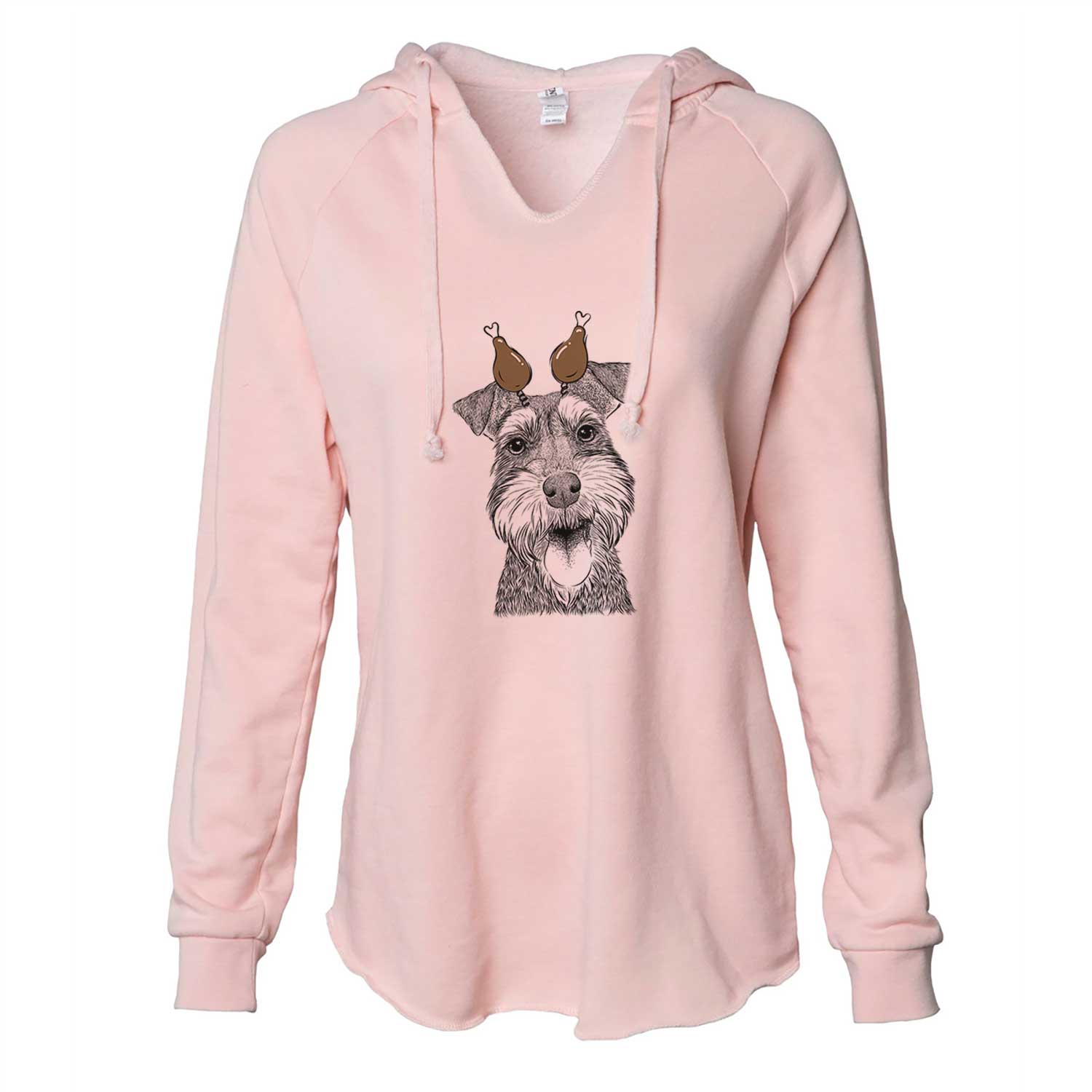 Thanksgiving Bernadette the Mini Schnauzer - Cali Wave Hooded Sweatshirt