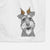 Bernadette the Mini Schnauzer Decorative Hand Towel