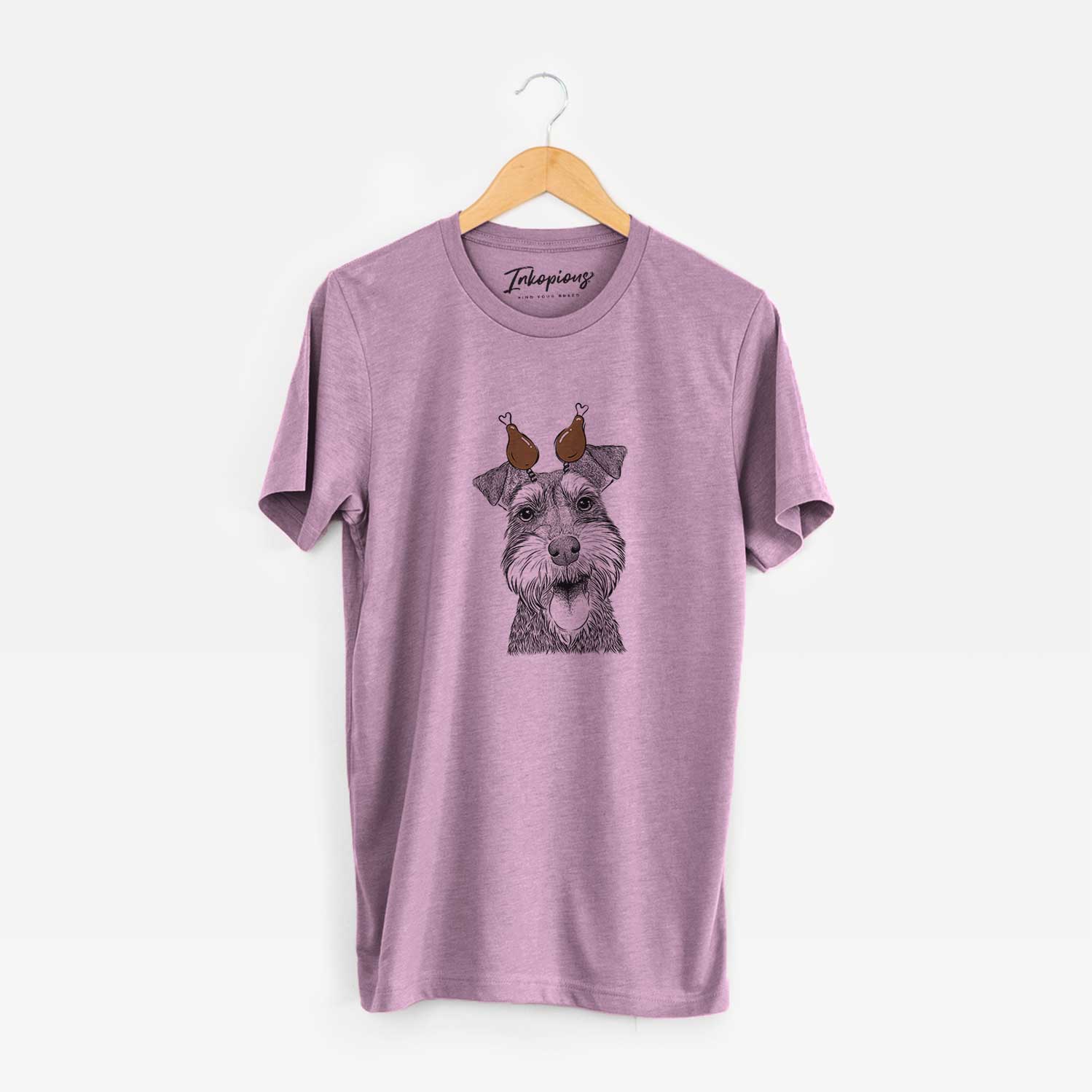 Thanksgiving Bernadette the Mini Schnauzer - Unisex Crewneck