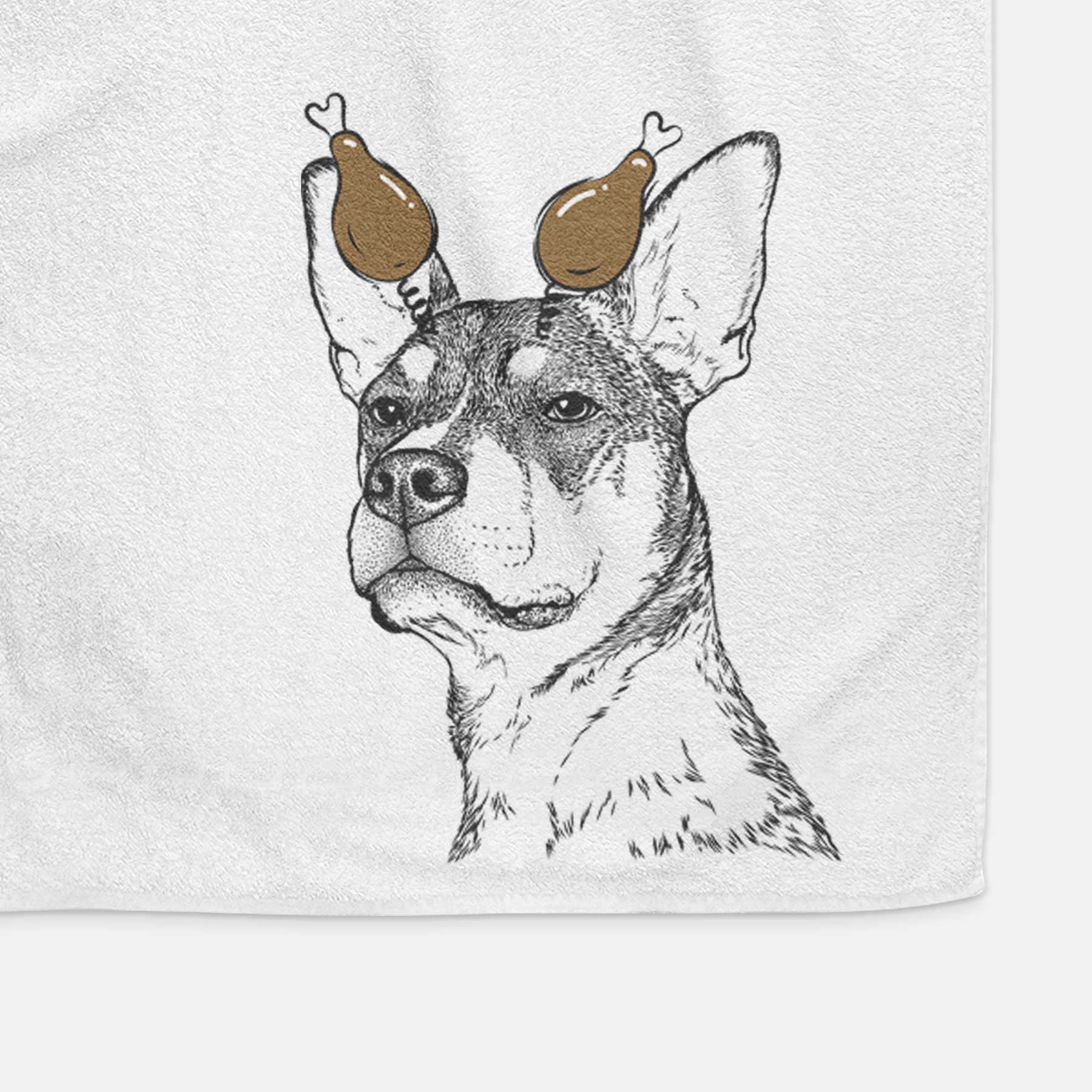 Bill the Heeler Mix Decorative Hand Towel