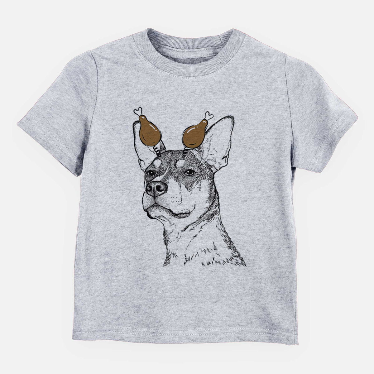 Thanksgiving Bill the Heeler Mix - Kids/Youth/Toddler Shirt