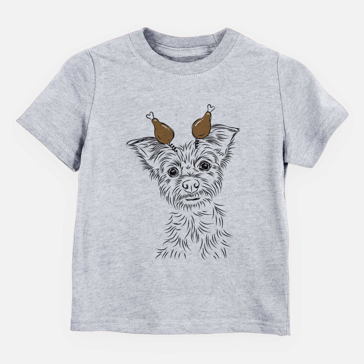 Thanksgiving Bingo the Yorkshire Terrier - Kids/Youth/Toddler Shirt