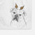 Blossom the English Bulldog Decorative Hand Towel