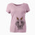 Thanksgiving Blossom the Poodle - Women's V-neck Shirt