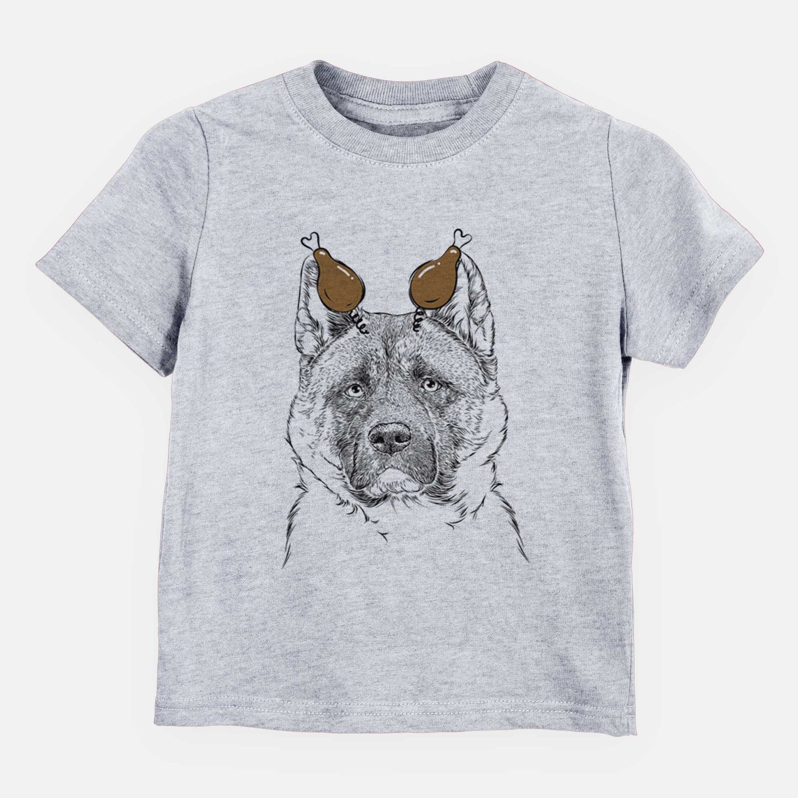 Thanksgiving Bo the American Akita - Kids/Youth/Toddler Shirt