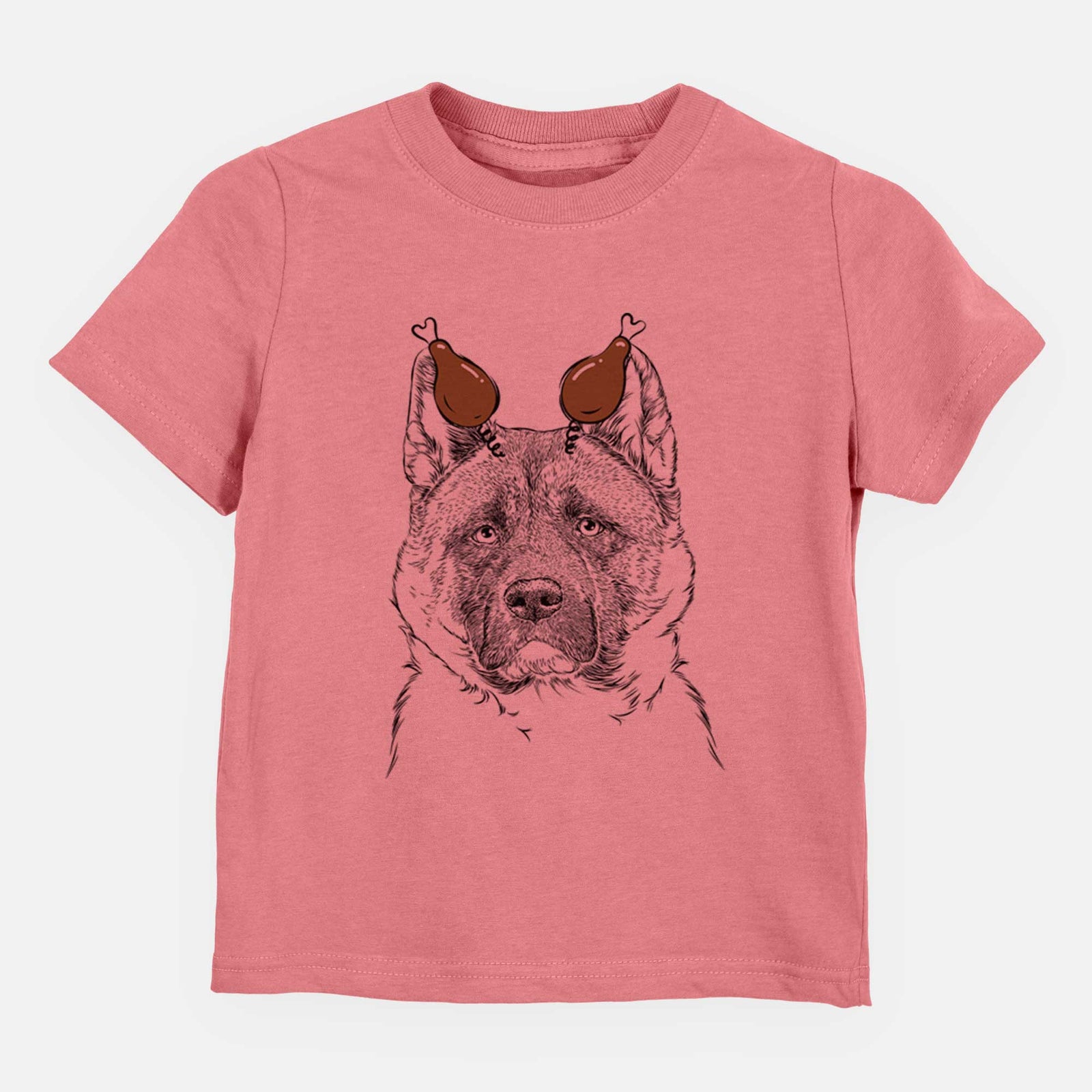 Thanksgiving Bo the American Akita - Kids/Youth/Toddler Shirt