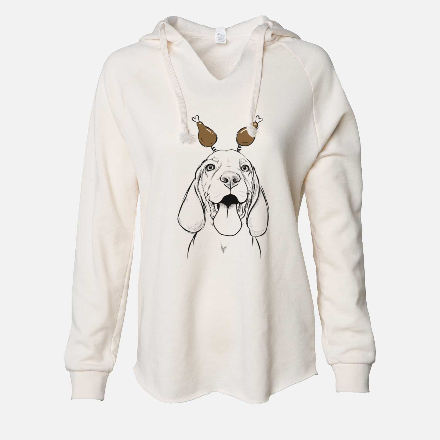 Thanksgiving Bodi the Vizsla - Cali Wave Hooded Sweatshirt