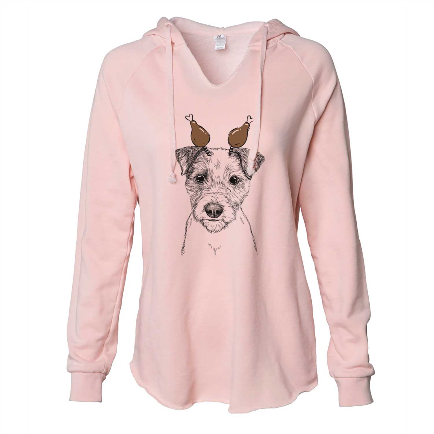 Thanksgiving Bogart the Parson Russell Terrier - Cali Wave Hooded Sweatshirt