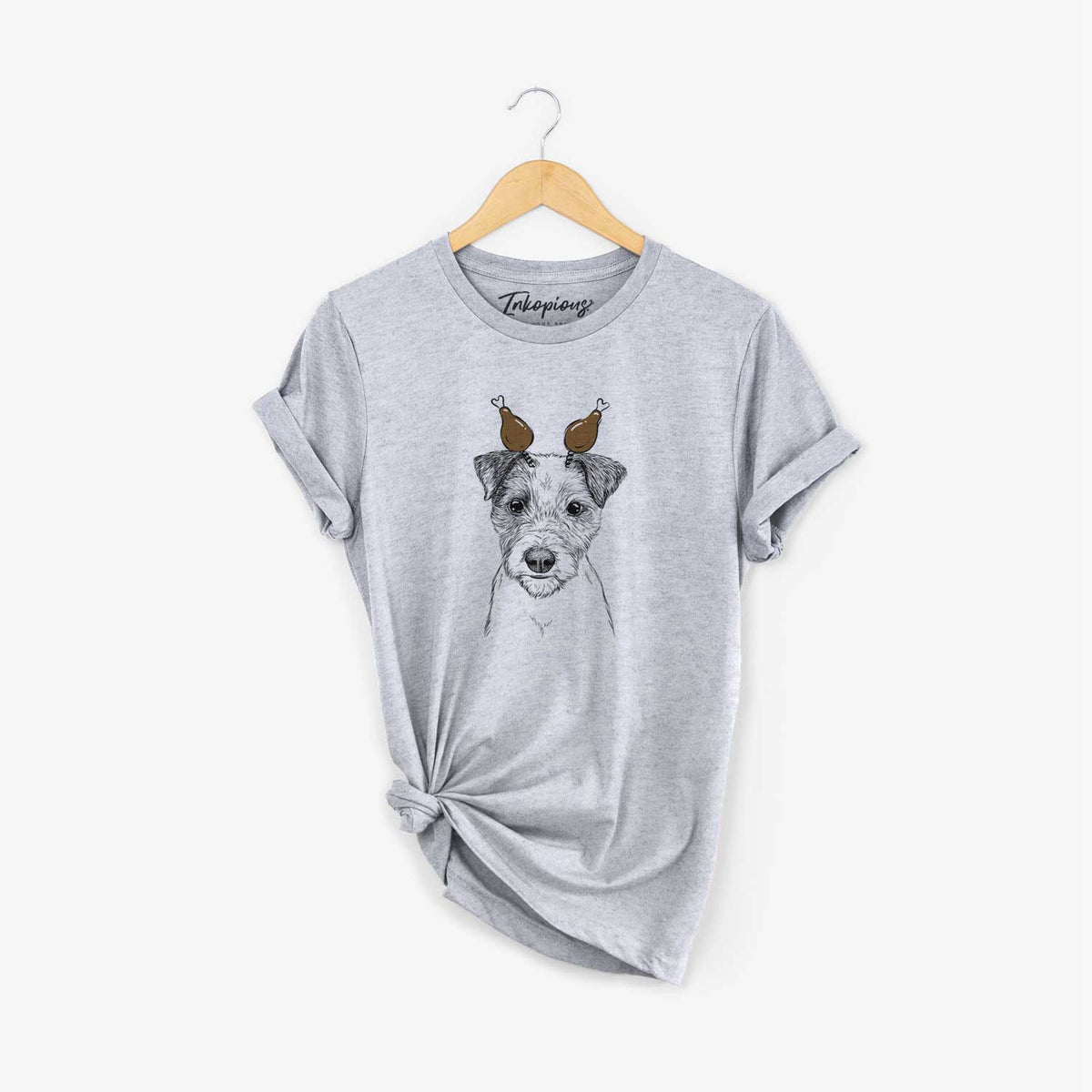 Thanksgiving Bogart the Parson Russell Terrier - Unisex Crewneck