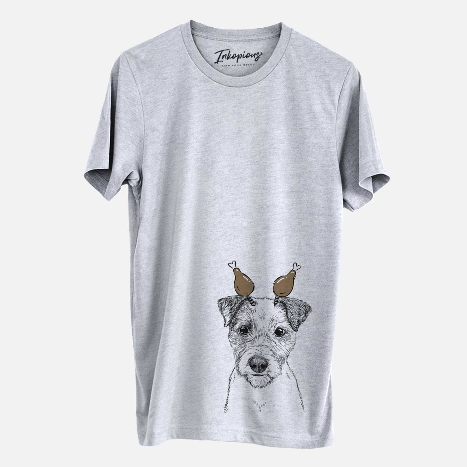 Thanksgiving Bogart the Parson Russell Terrier - Unisex Crewneck