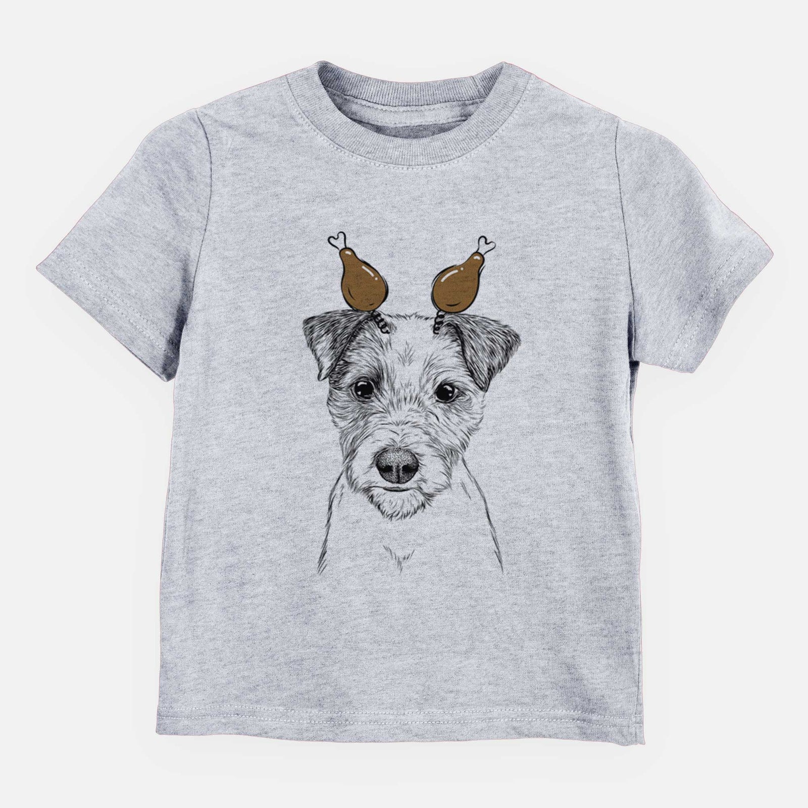 Thanksgiving Bogart the Parson Russell Terrier - Kids/Youth/Toddler Shirt