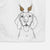 Bogie the Beagle Decorative Hand Towel