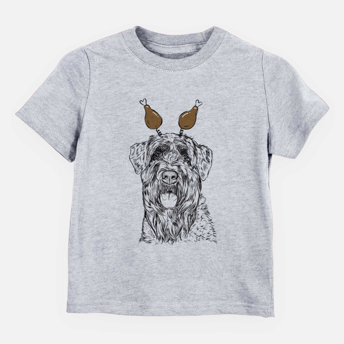 Thanksgiving Bonnie the Bouvier Des Flandres - Kids/Youth/Toddler Shirt