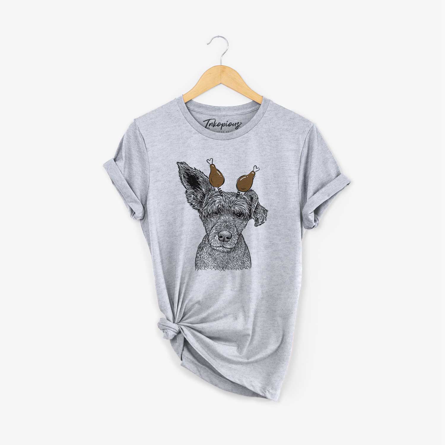 Thanksgiving Boodles the Schnauzer Mix - Unisex Crewneck