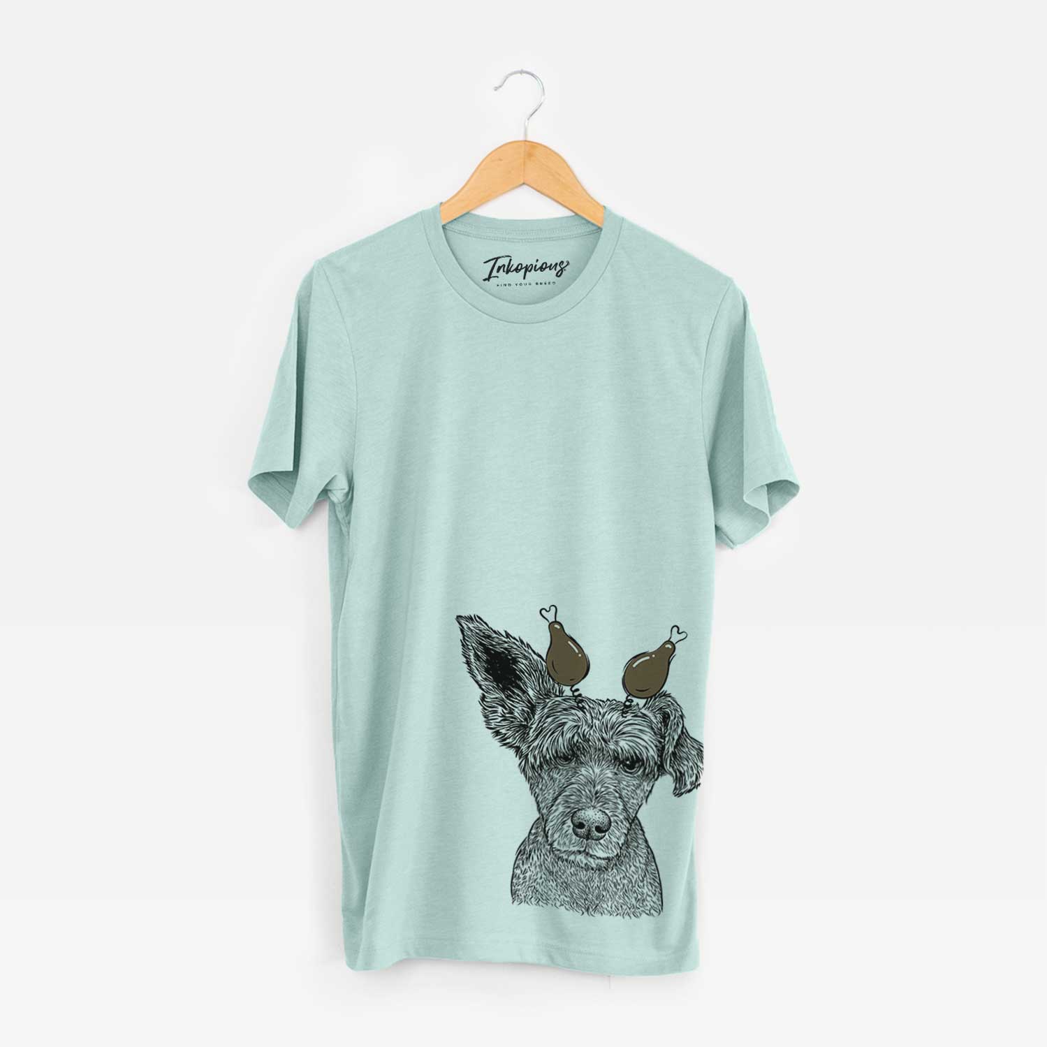 Thanksgiving Boodles the Schnauzer Mix - Unisex Crewneck