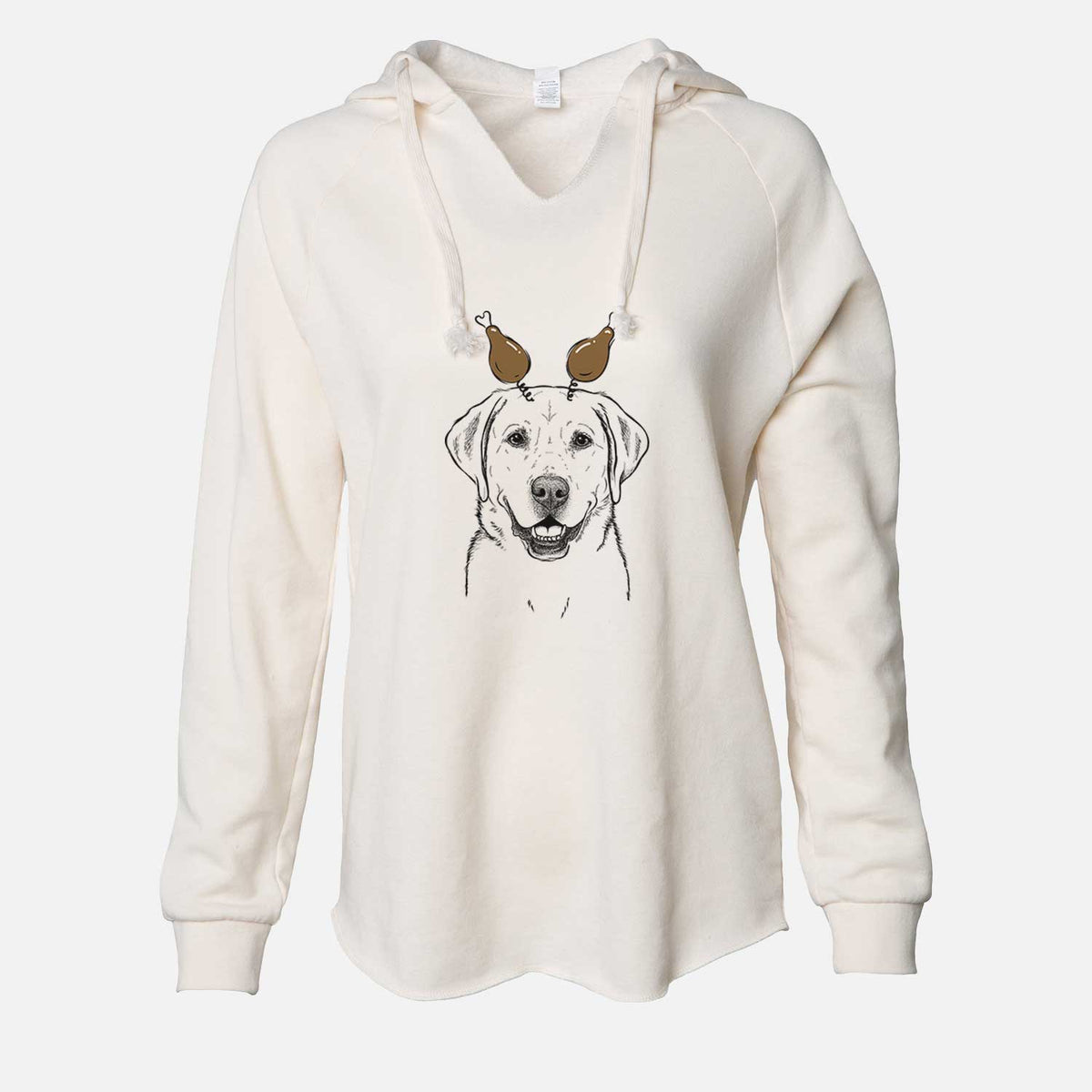 Thanksgiving Booney the Labrador Retriever - Cali Wave Hooded Sweatshirt