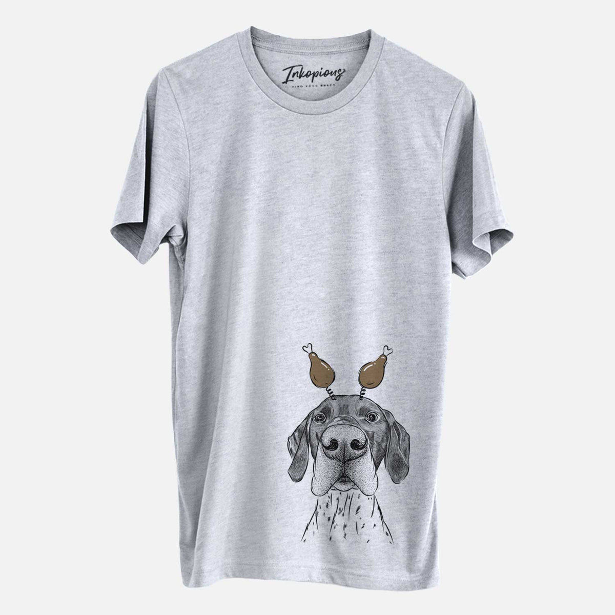 Thanksgiving Booze the German Shorthaired Pointer - Unisex Crewneck
