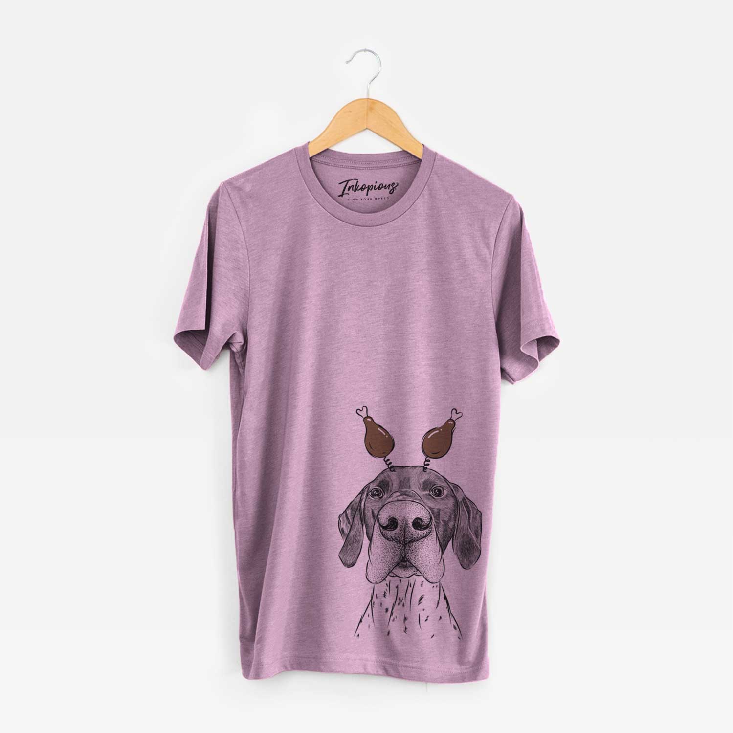 Thanksgiving Booze the German Shorthaired Pointer - Unisex Crewneck