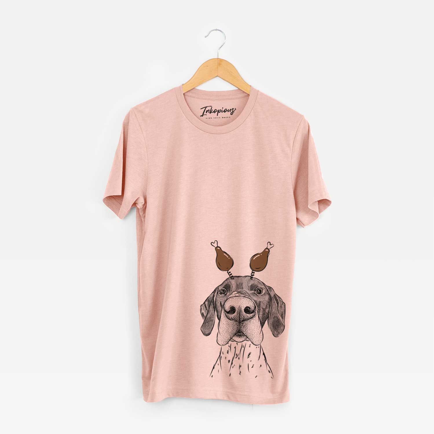 Thanksgiving Booze the German Shorthaired Pointer - Unisex Crewneck