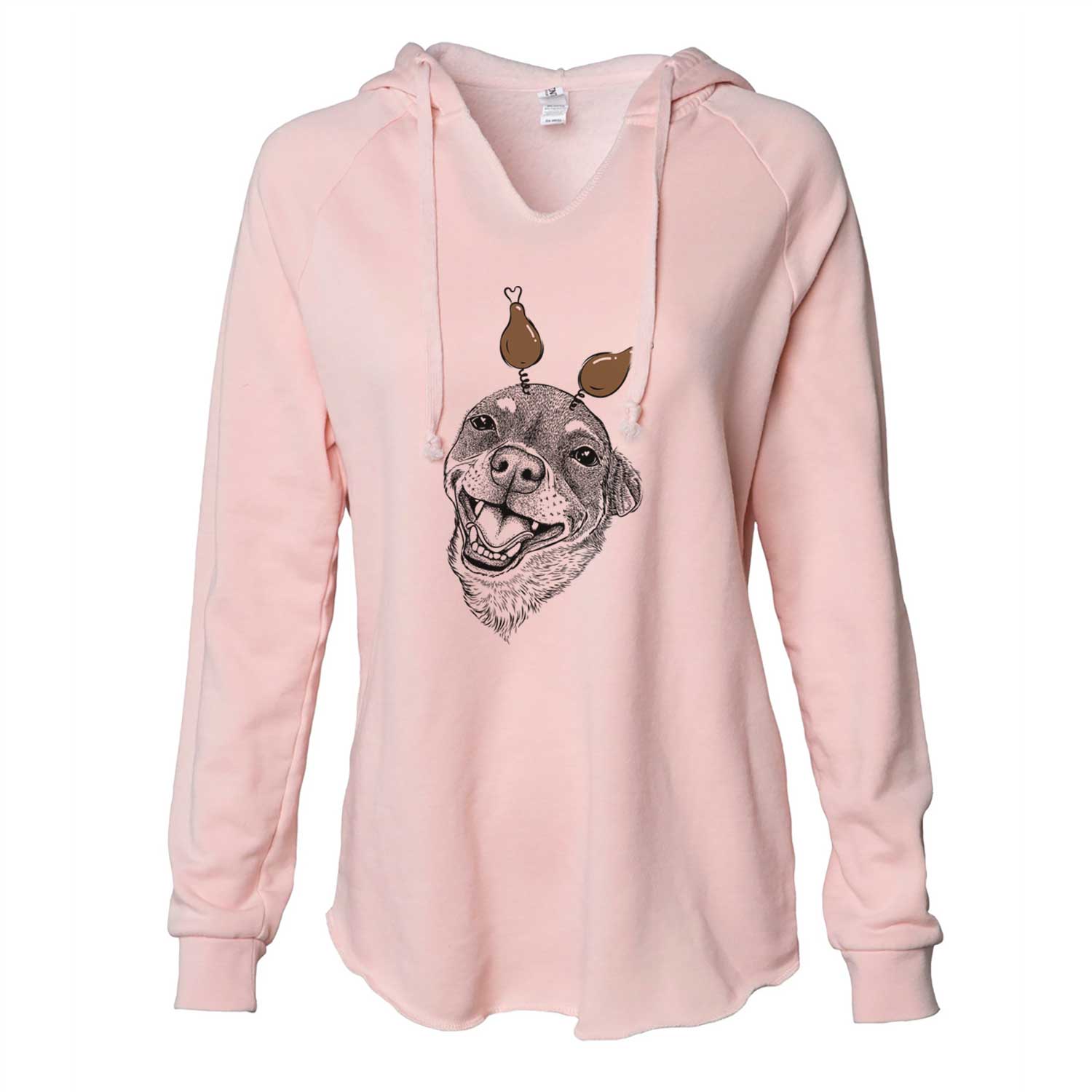 Thanksgiving Boss the Chihuahua - Cali Wave Hooded Sweatshirt