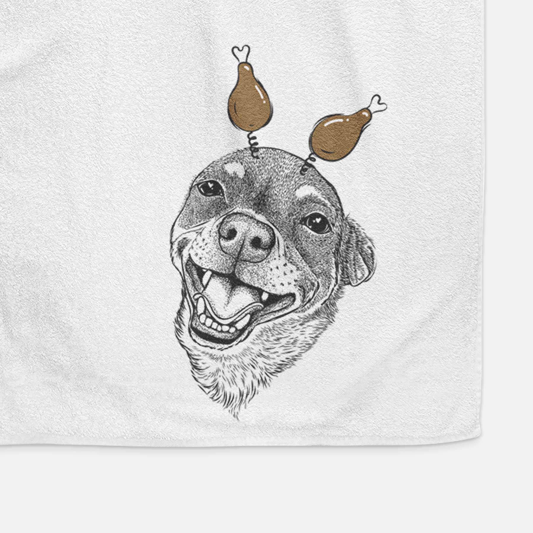 Boss the Chihuahua Decorative Hand Towel